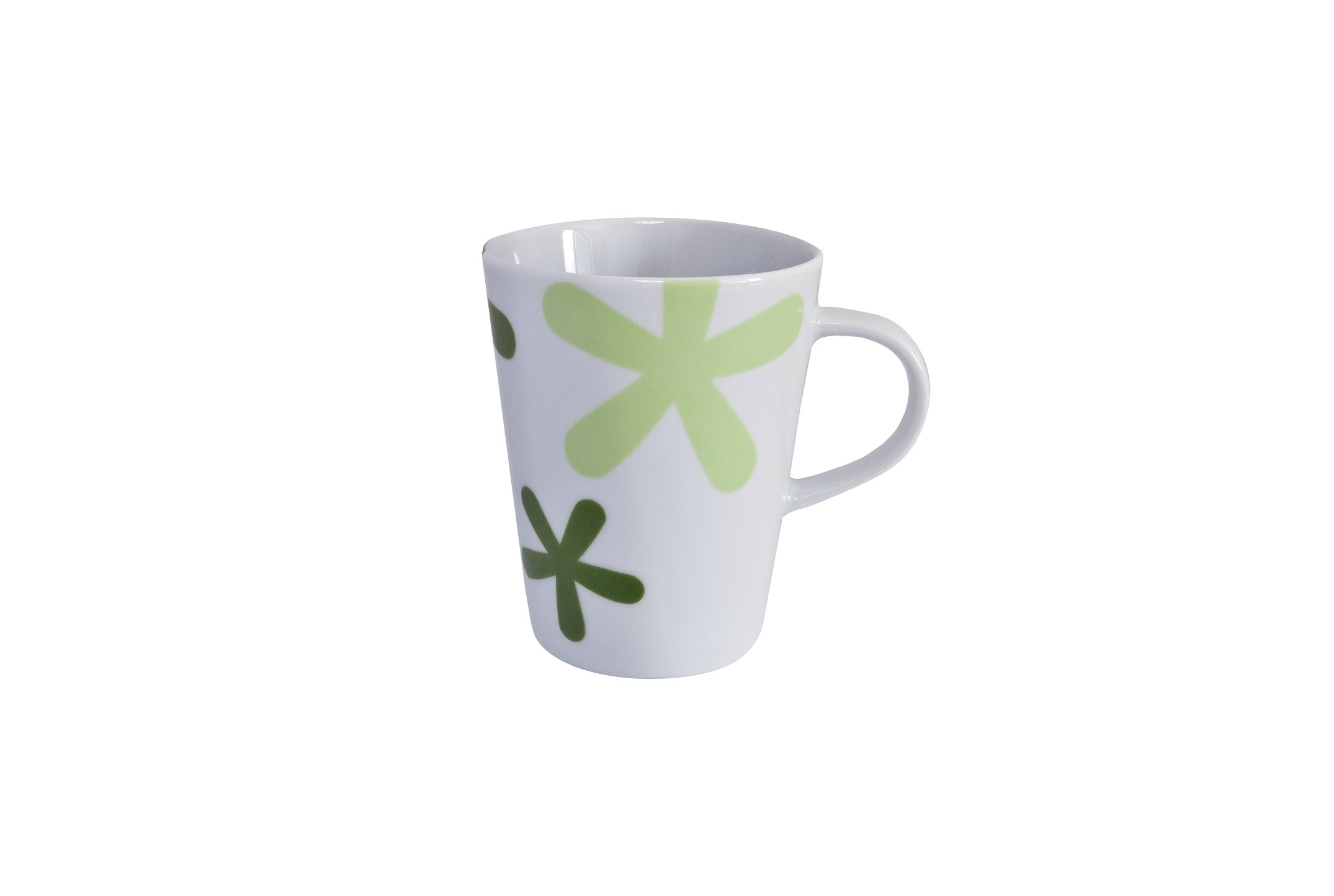 Mug 260 ml, Floweret GREEN