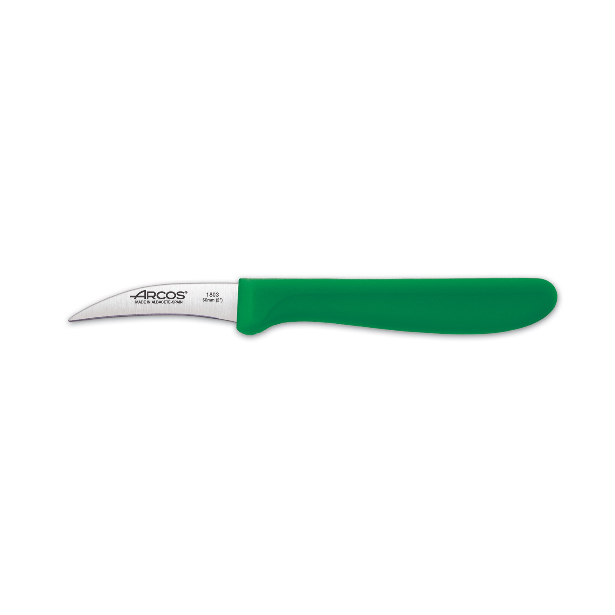 Fruit knife green 6 cm Arcos Genova