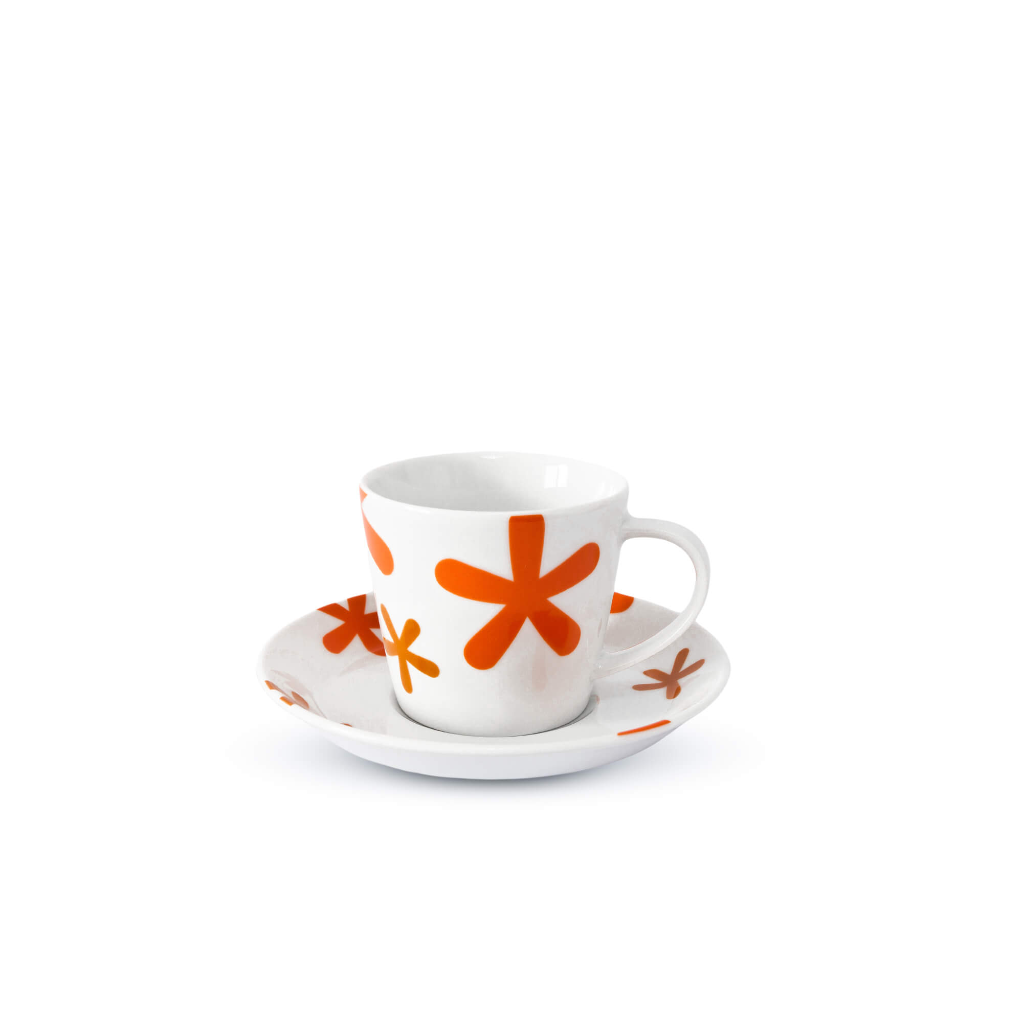 SúPRAVA 12 DIELNA - floweret orange