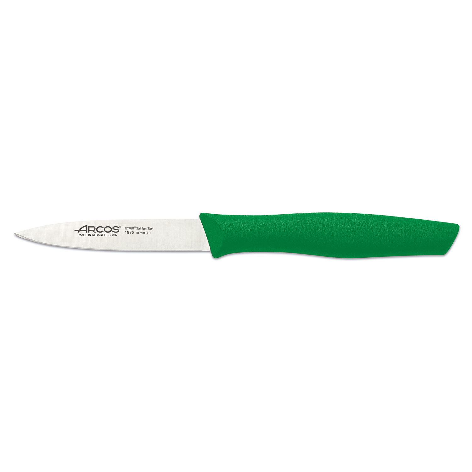 Vegetable knife 85 mm green