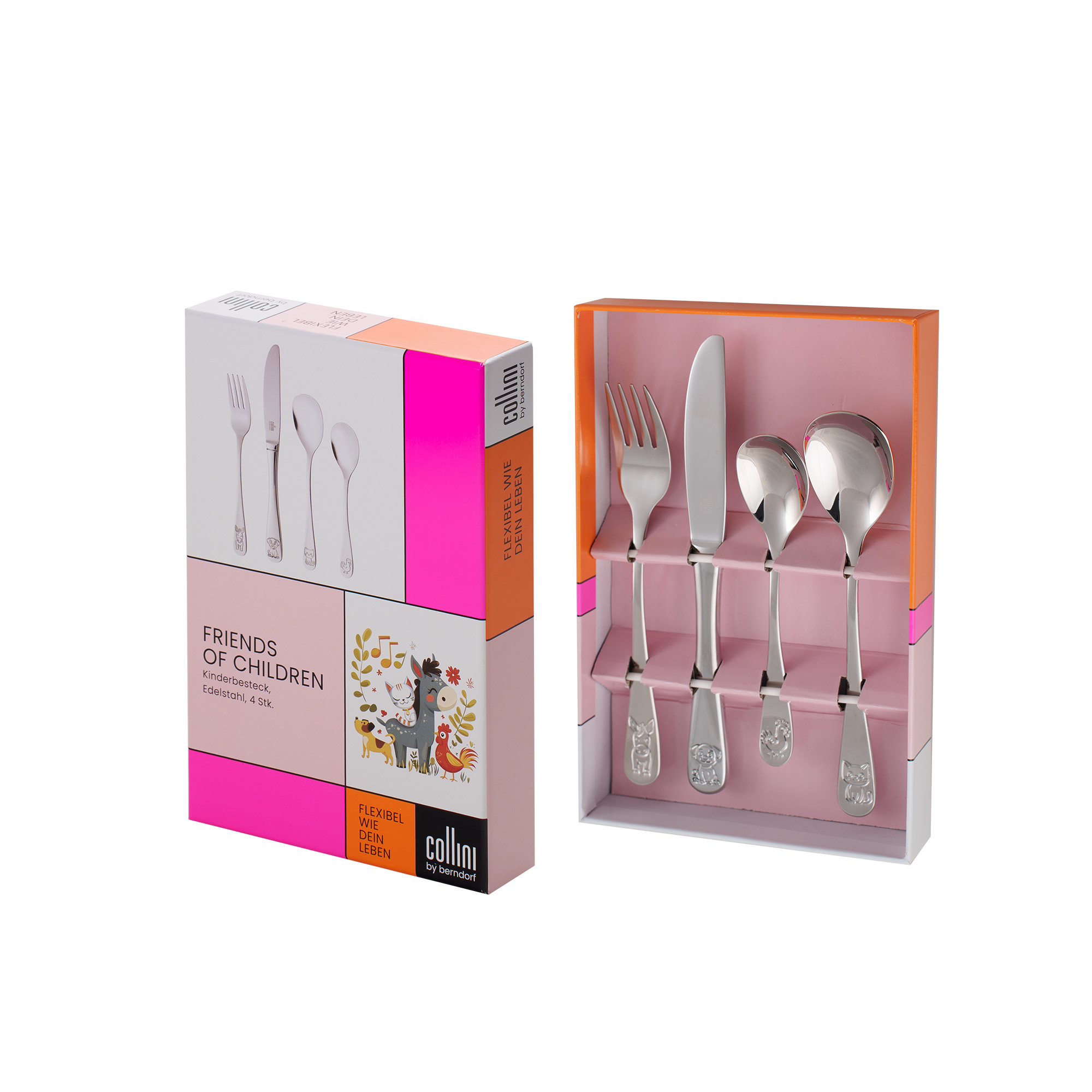 Detský príbor Friends of Children – dievčenský