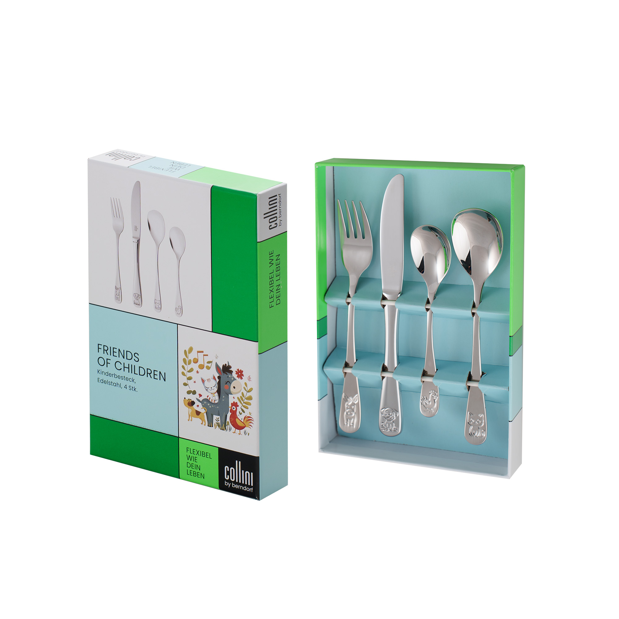 Children's cutlery set 4 pieces